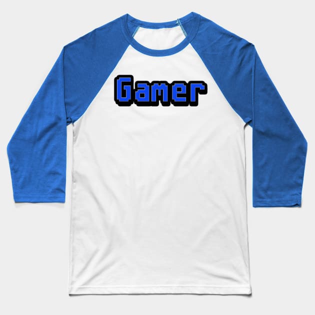 Retro Gaming Baseball T-Shirt by GreenGuyTeesStore